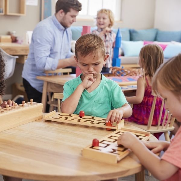 child thinking